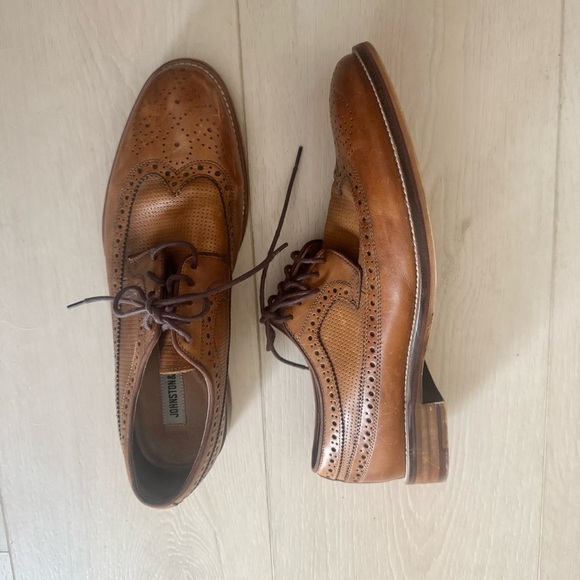 Johnston&Murphy Conard Wingtip Oxford Dress shoes - Picture 1 of 7